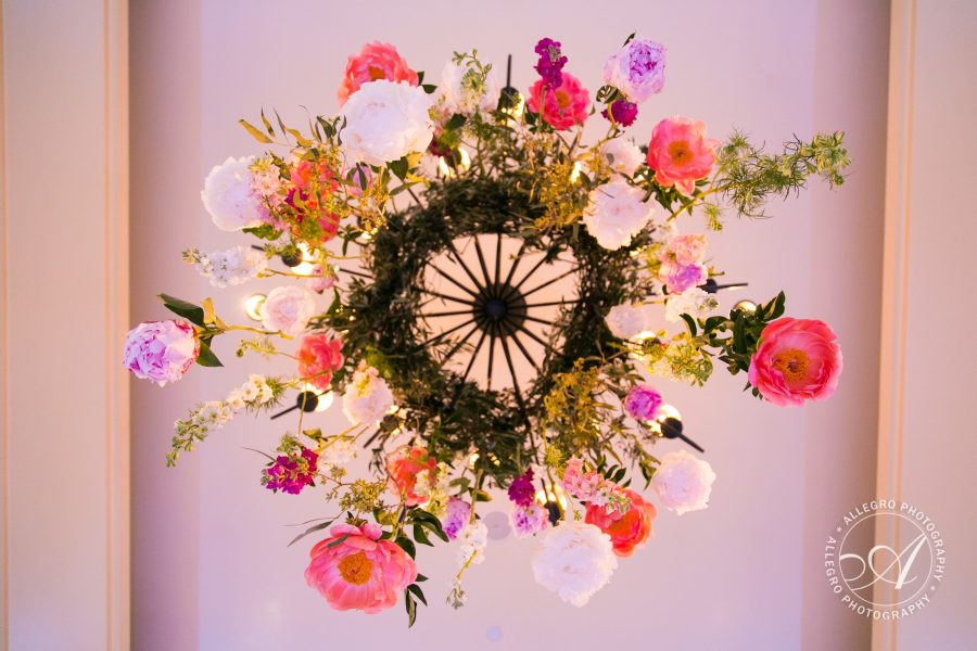 Wedding Floral Chandelier