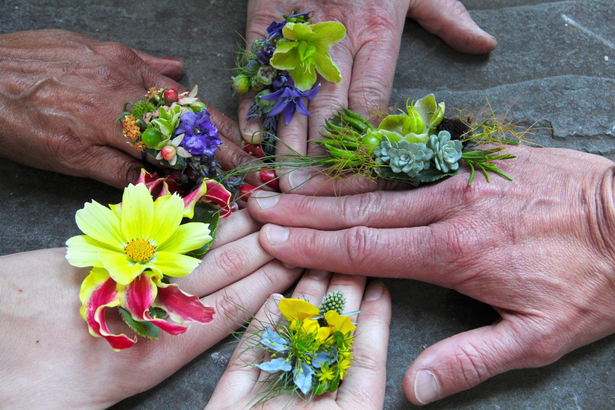 Wearable Floral Art