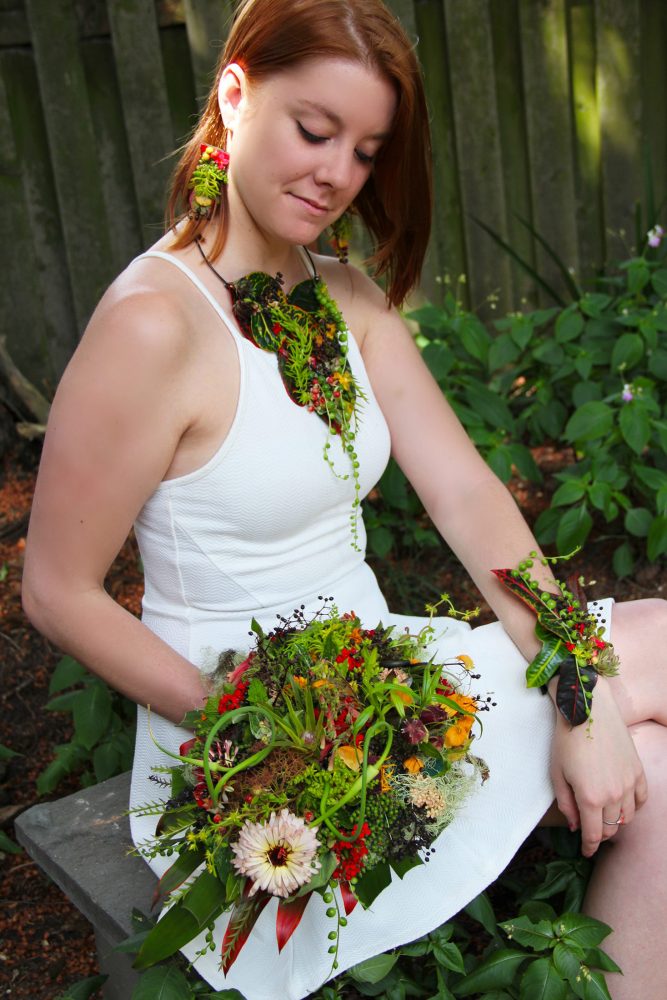 Wearable Floral Art