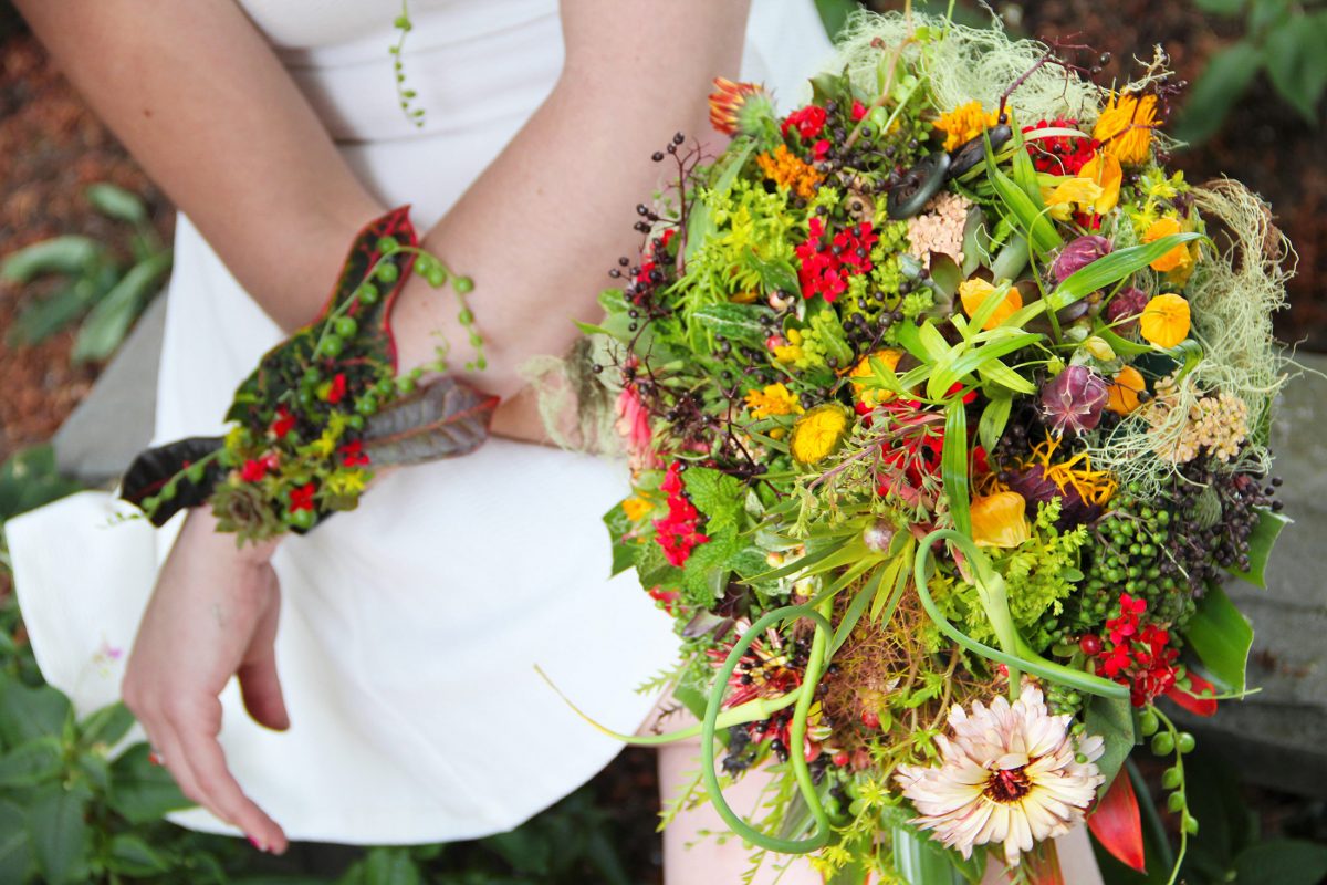 Wearable Floral Art