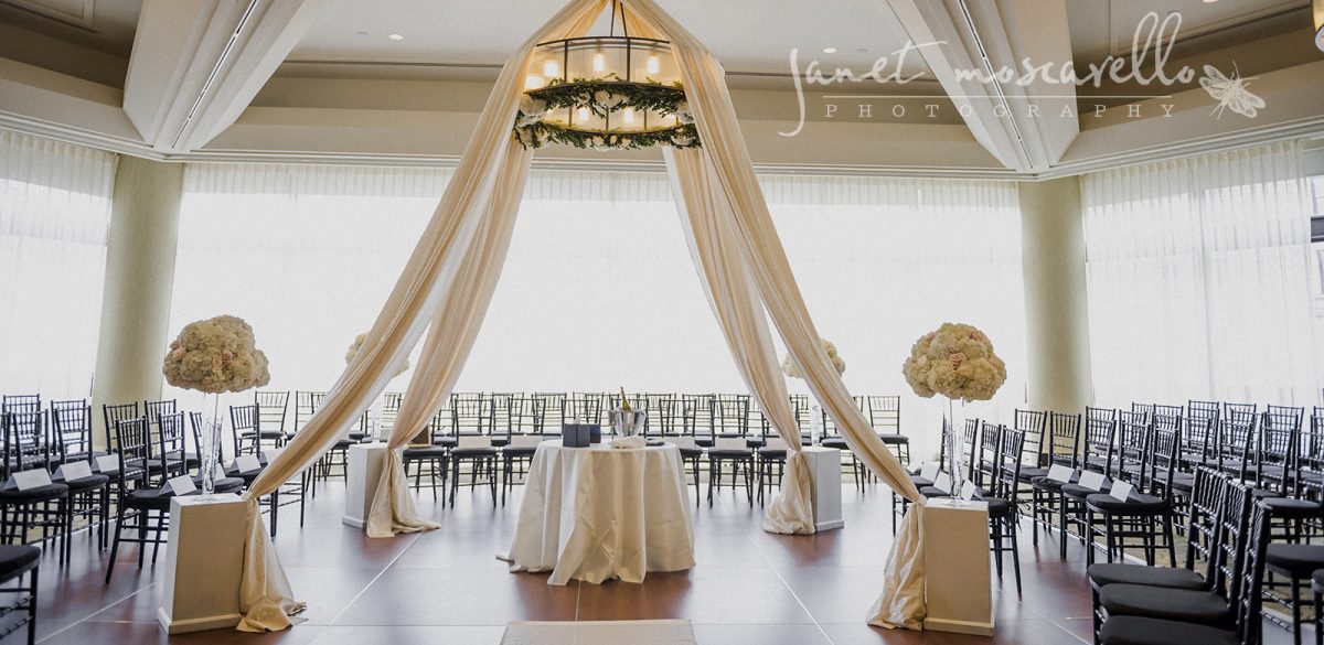 Flou(-e)r Wedding Chuppah - Janet Moscarello Photography