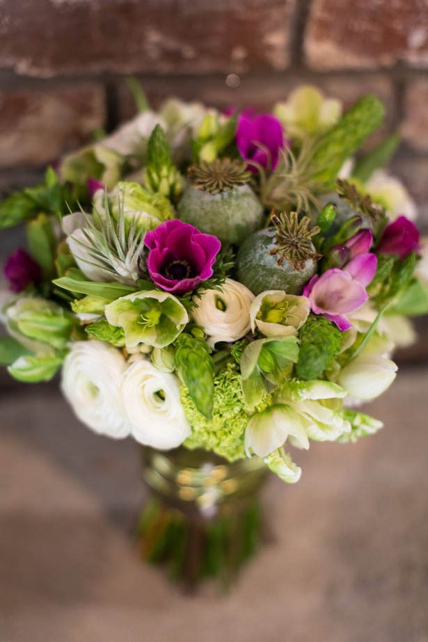 Green Wedding Bouquet