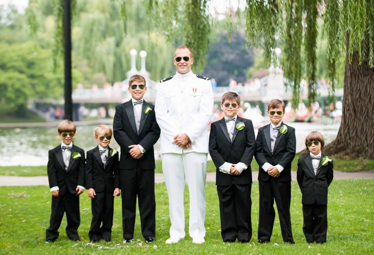 Men Wedding Party Flowers