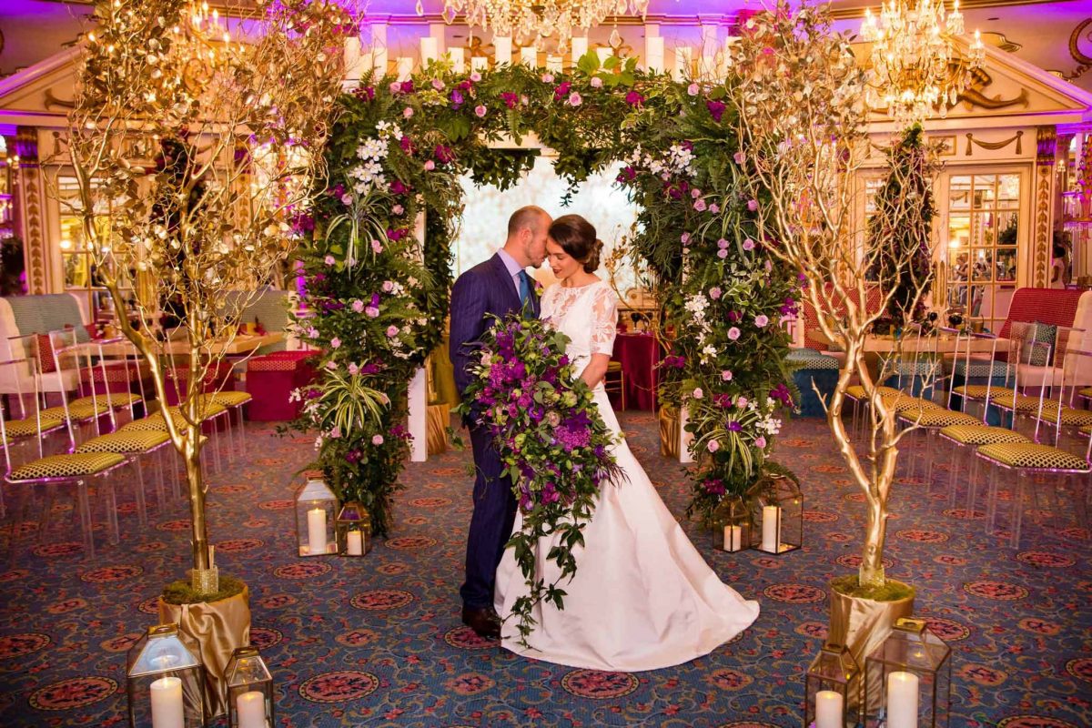 Purple Wedding Flowers