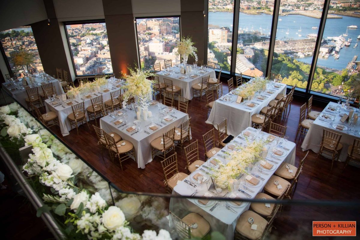 State Room Boston Wedding Flowers