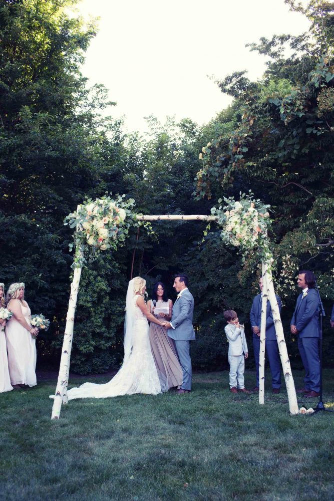 Birch Chuppah