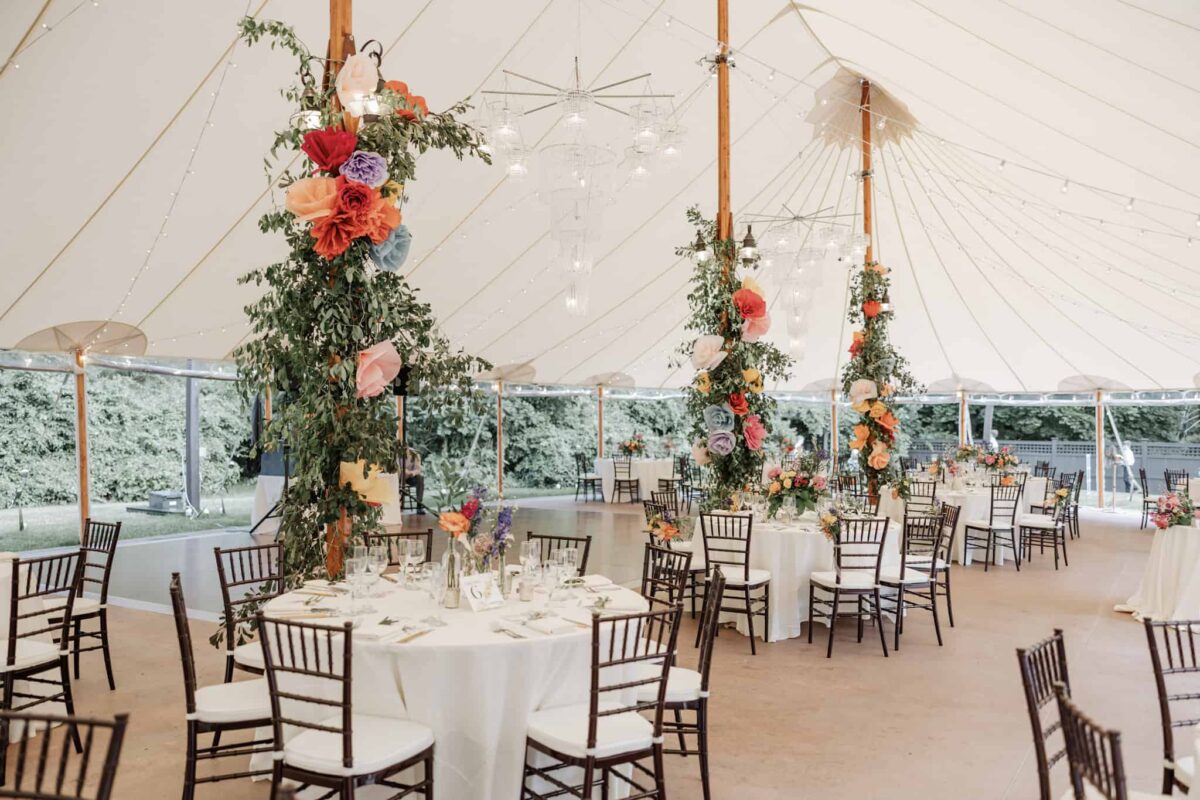 Colorful Wildflower Wedding Flowers