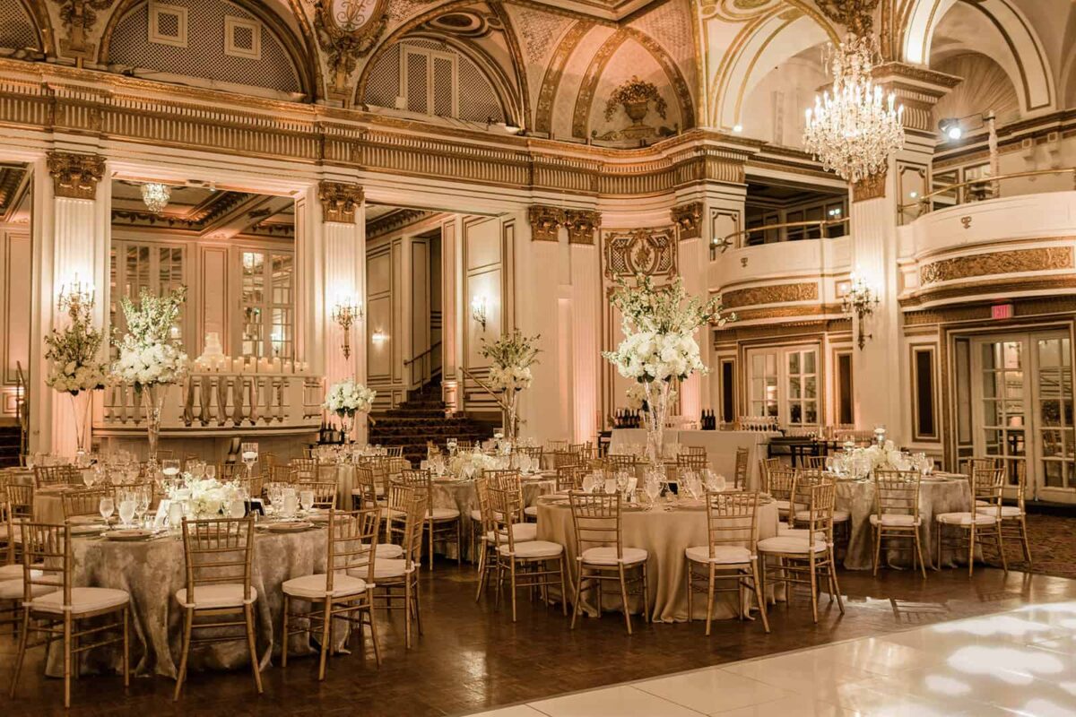 Fairmont Copley Plaza Boston Wedding Reception